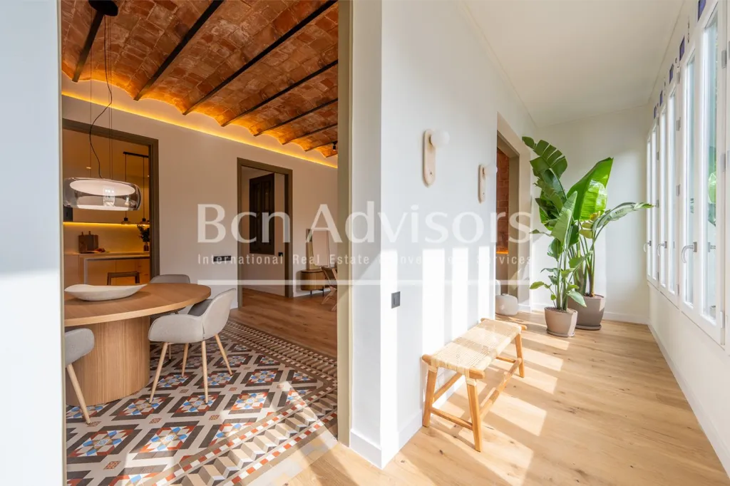 Söögituba - Refurbished Apartment with Original Features in Eixample