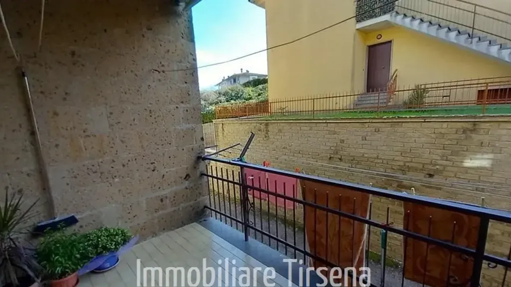 Balcon - Apartment with Rupe View in Porano