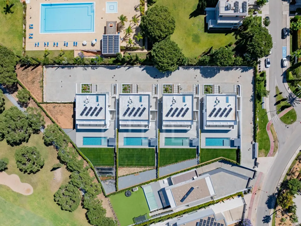 Vue aérienne - T4 Villa with Pool in Vilamoura