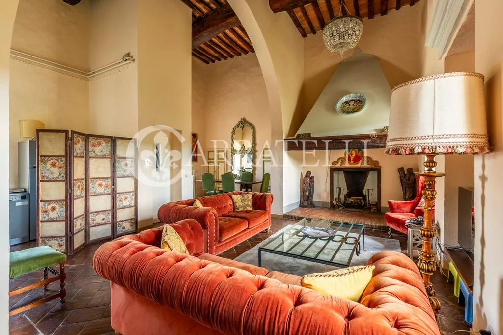 Séjour - Medieval Tower with Panoramic Views in Monteriggioni