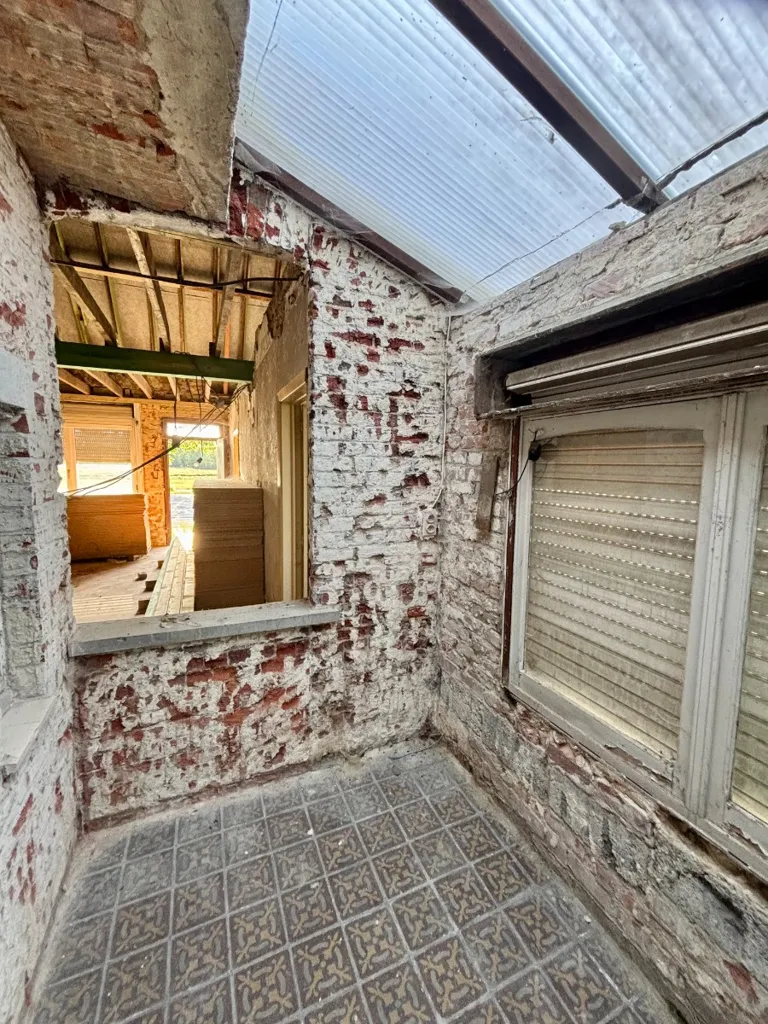 Pièces - Maison à Rénover avec Vue Campagne à Ledegem