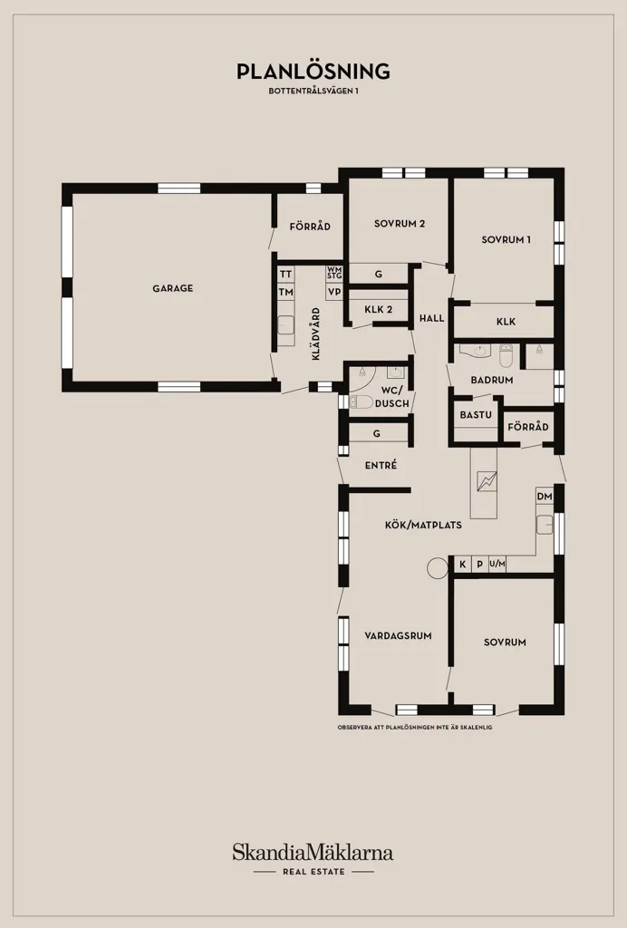 Plaan - Modern Villa with Sea View in Nybrostrand