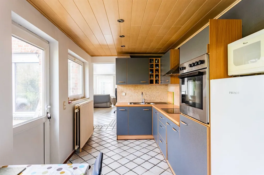 Cuisine - Maison avec Vue sur le Schipdonkkanaal à Lovendegem