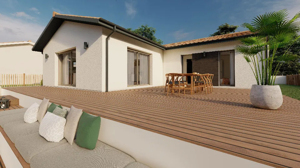 New House with Garden in Lalbenque