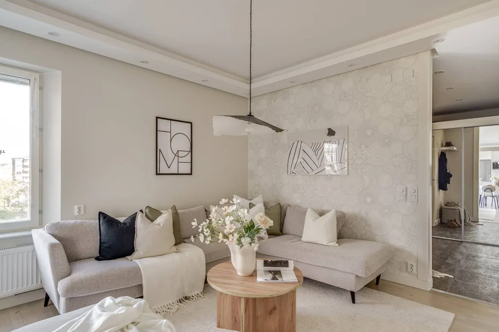 Soggiorno - Apartment with Balcony in Örebro