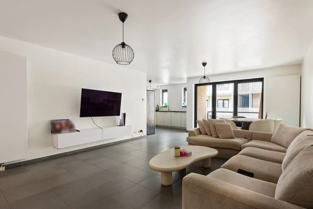 Séjour - Appartement avec terrasse dans un cadre calme à Boom