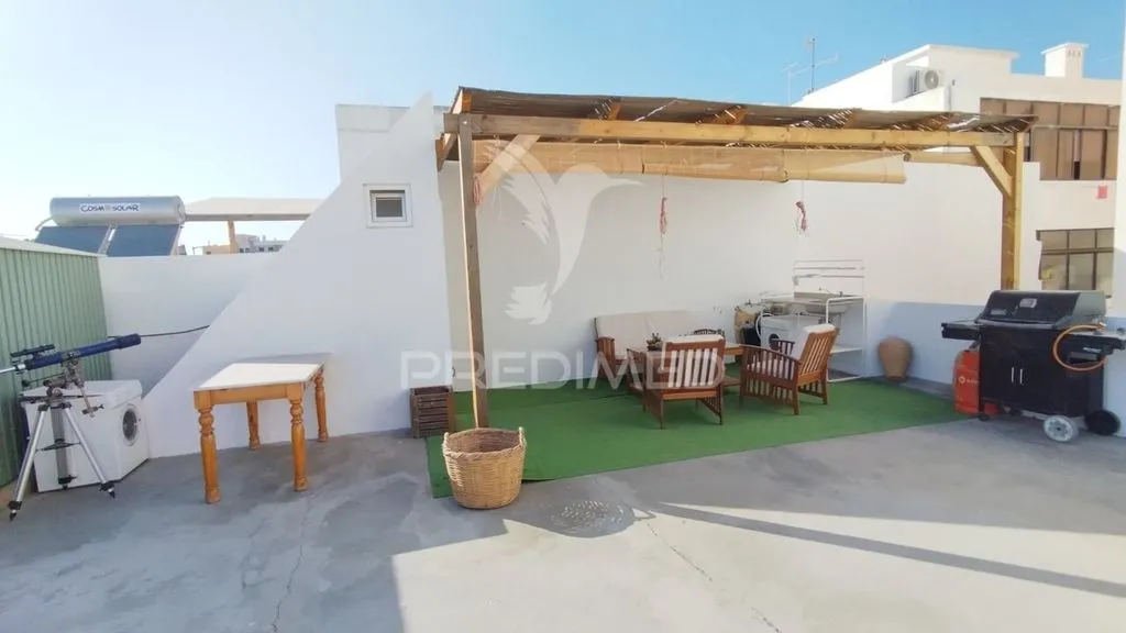 Terrasse - Villa with Studios and Backyard in Olhão