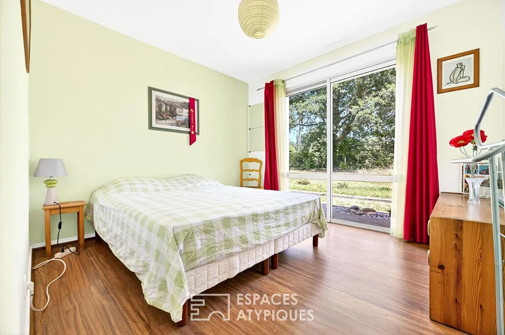 Chambres - Maison d'Architecte avec Piscine dans un Écrin Naturel