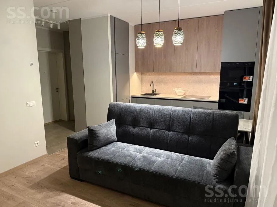 Séjour - Two-Bedroom Flat with Balcony in Riga