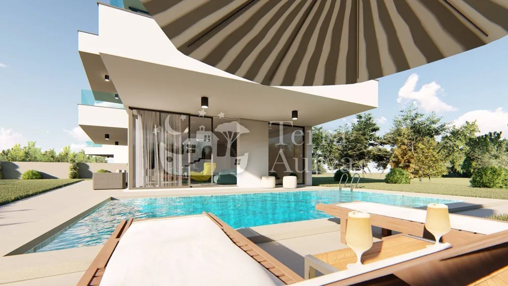 Pool - Modern Villa with Sea View in Omišalj