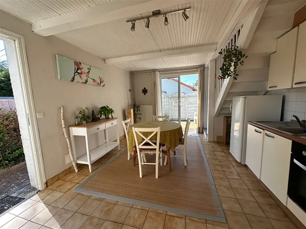 Köök - Flat with Terrace in La Baule Escoublac