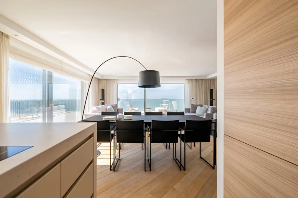Cuisine - Penthouse avec Vue Panoramique sur le Zoute à Bruxelles