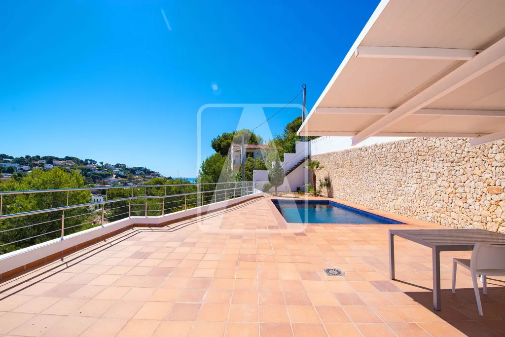 Piscine - Villa with Sea View in Benissa