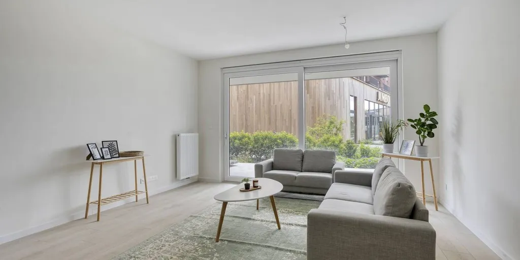 Séjour - Appartement avec vue parc à Boom