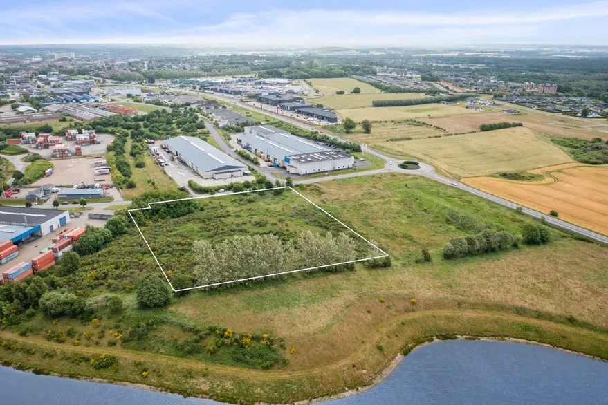 Vue aérienne - Commercial Plot near Holstebrovej, Viborg