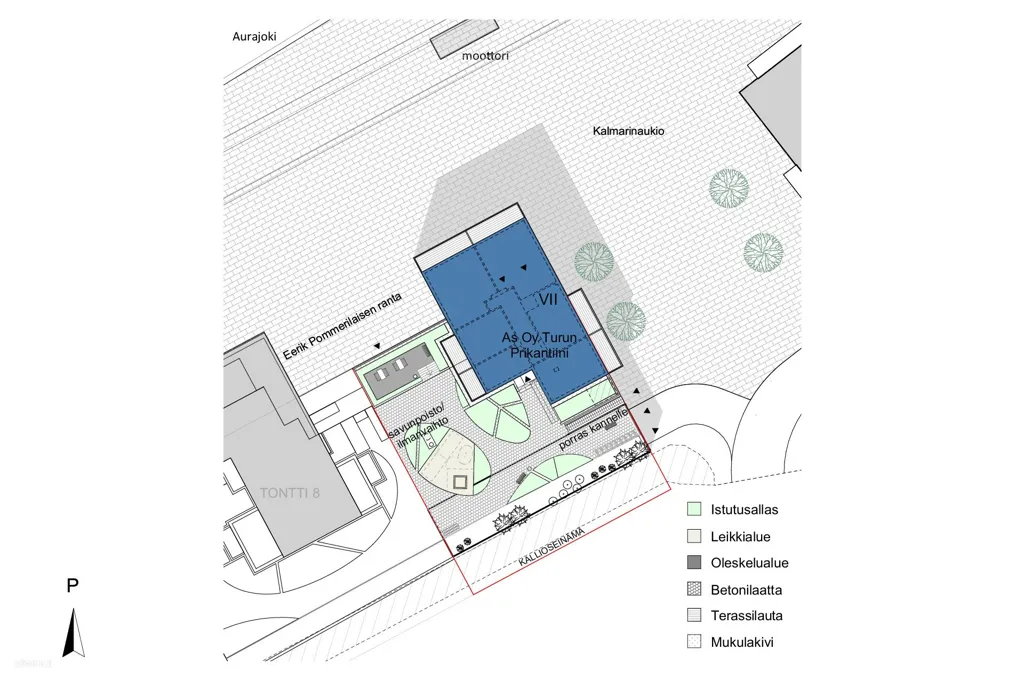 Floor Plan - Modern Apartment with Sea View in Turku