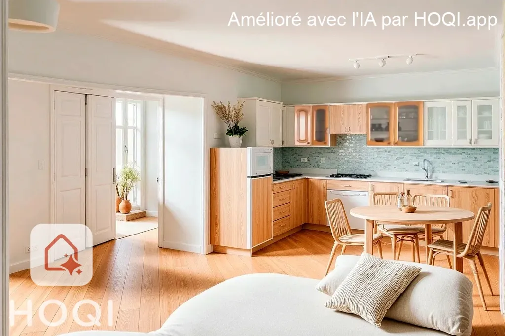 Köök - Bright Four-Room Flat in Pont de Vivaux