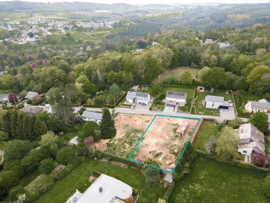 Õhuvaade - Buildable Plot with Flat Topography in Priesmont