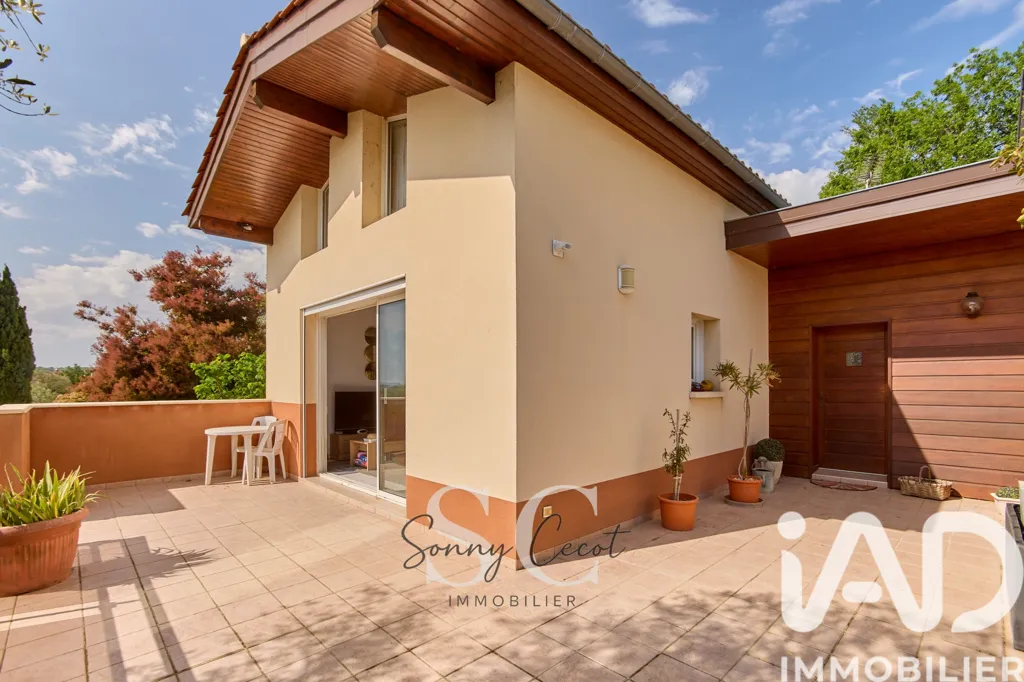 Terrasse - Maison d'Architecte avec Vue Panoramique à Bon-Encontre