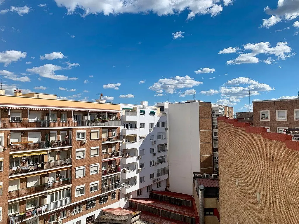 Balcon - Apartment with South View in Madrid