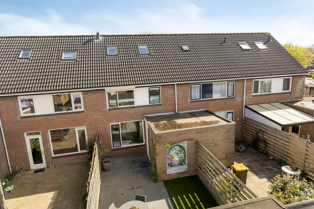 Vue aérienne - Maison 5 pièces à Assen
