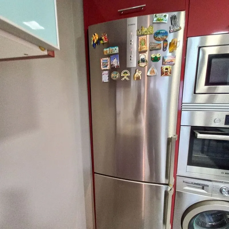 Kitchen - Apartment with West View in Gijón Centre