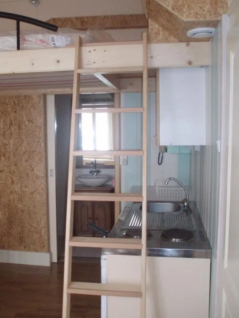 Köök - Studio with Kitchen in Nancy