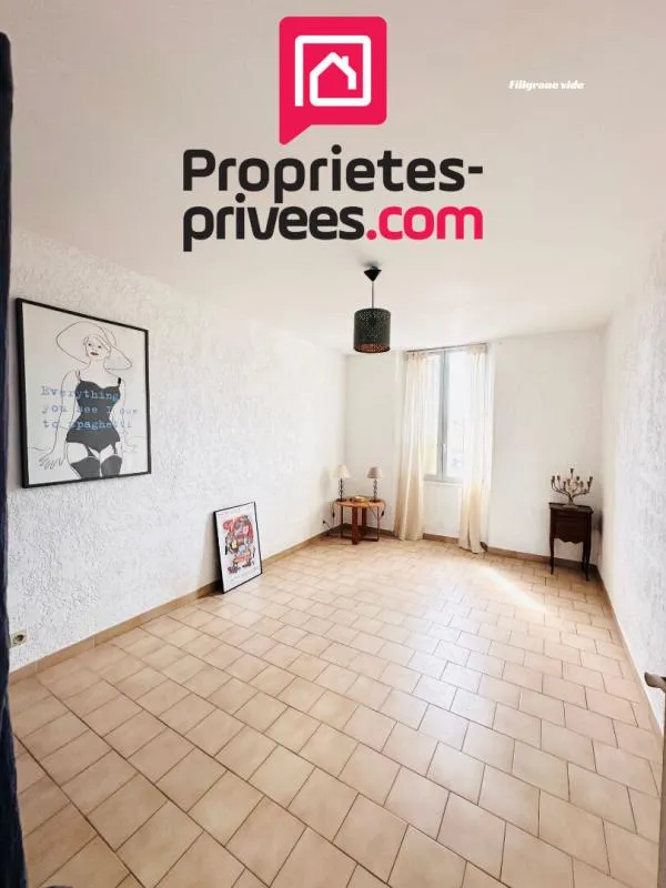 Séjour - Appartement de Caractère avec Vue Dégagée à Hyères