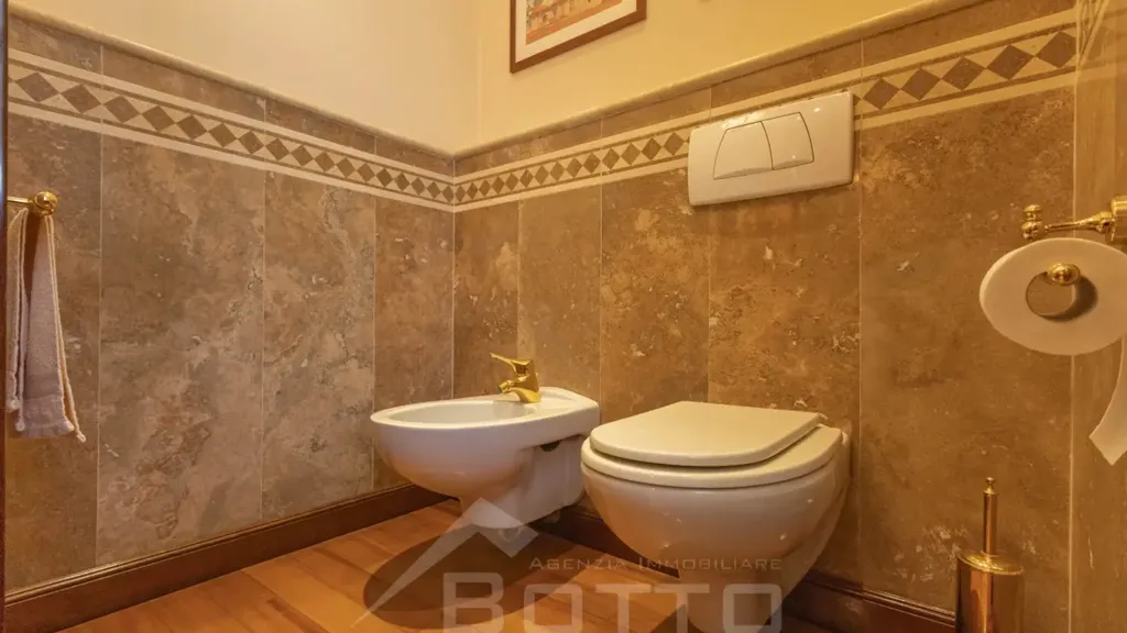 Salles de bain - Historic Villa with Central Location in Grignasco