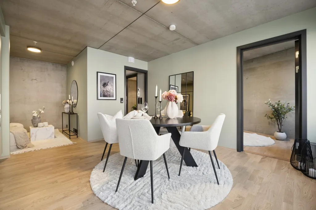 Salle à manger - Modern 2-Bedroom Flat with Lift in Trondheim