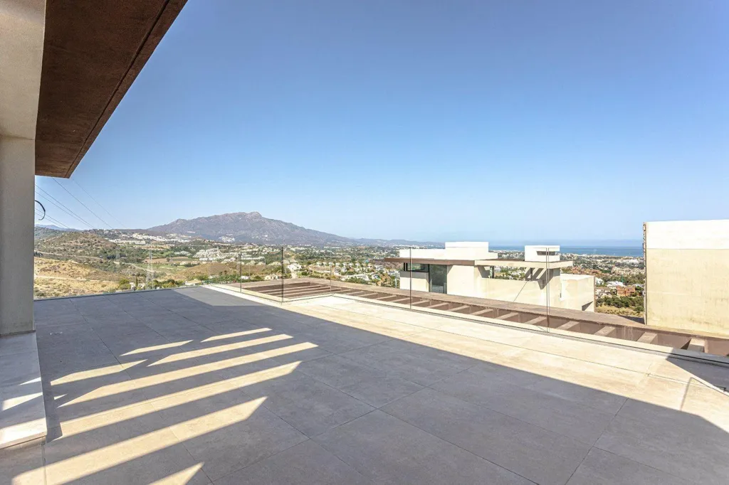 Terrasse - Villa with Sea Views in Benahavís