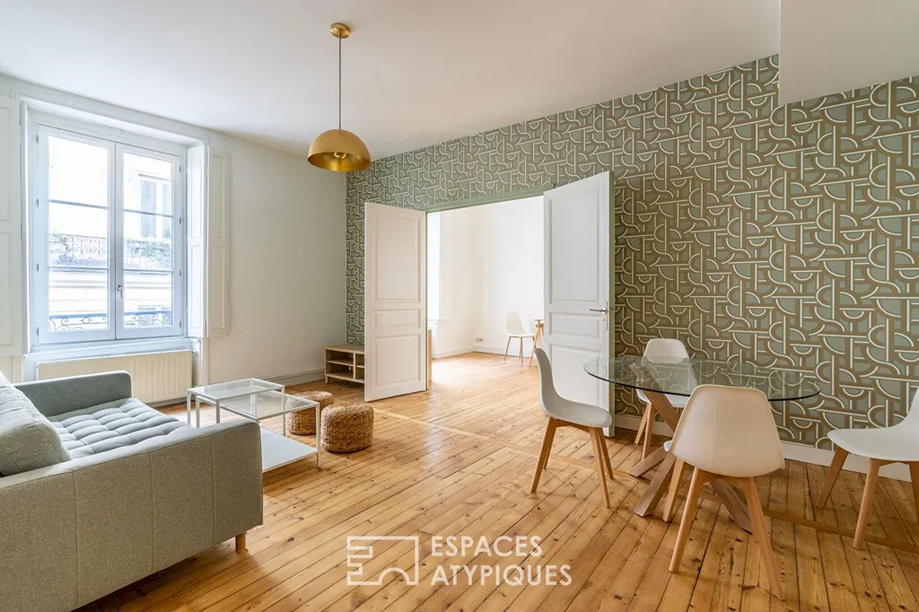Séjour - Appartement de Caractère avec Terrasses à Guist’hau