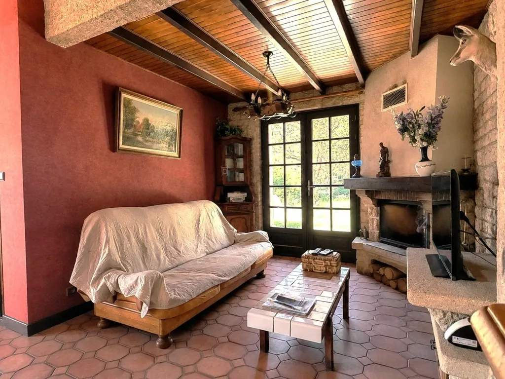 Séjour - Maison Charmante avec Vue Panoramique à Notre-Dame-de-Mésage