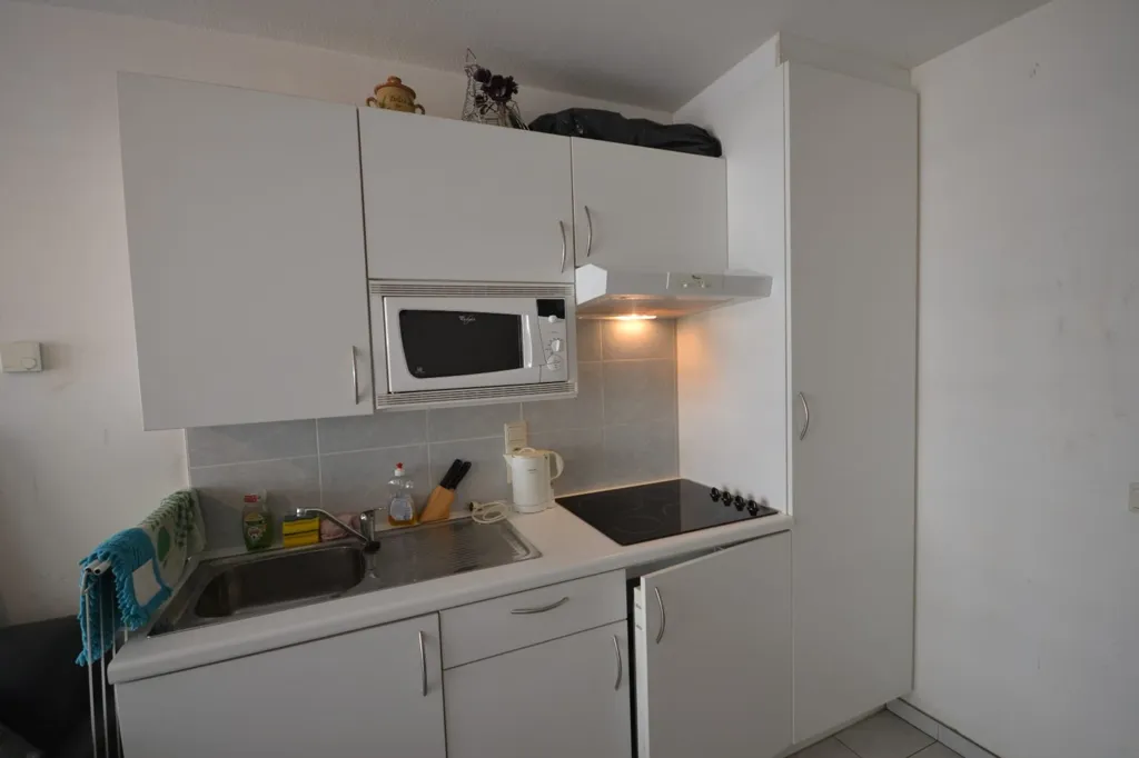 Köök - Apartment with Terrace in Oostduinkerke