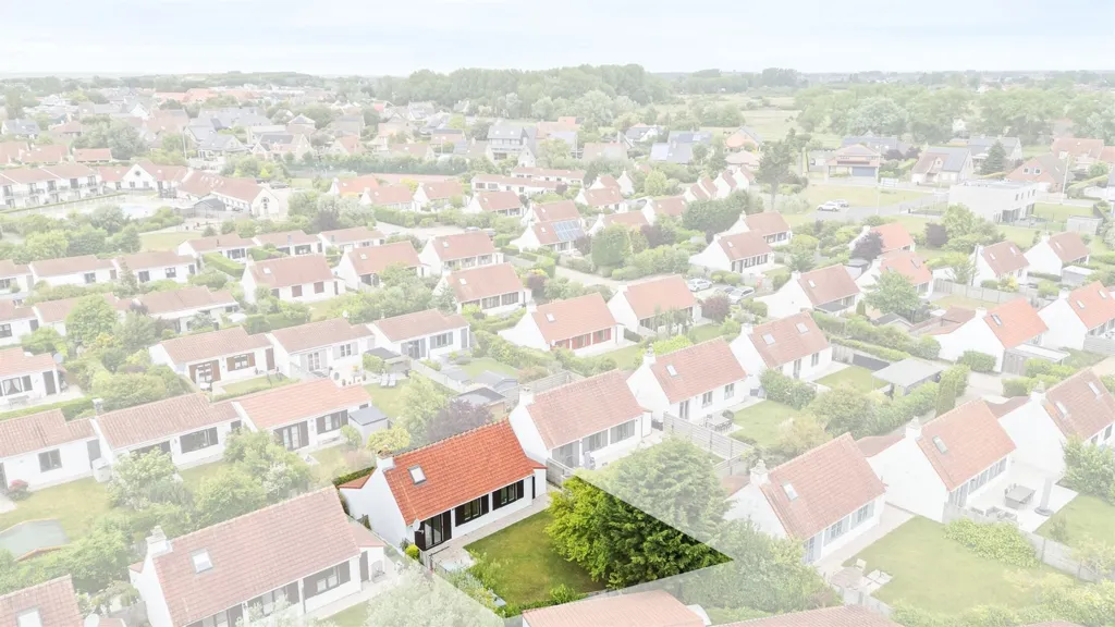 Vista aerea - House with Garden in Bredene