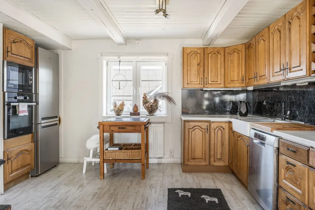 Köök - Renovated 19th-Century Farmhouse with Garden in Sölvesborg