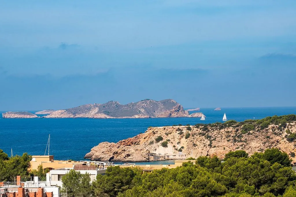 New Villa with Pool in Cala Tarida, Ibiza