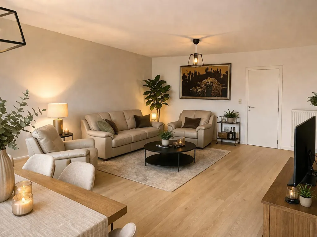 Séjour - Appartement avec Terrasse Sud à Mol