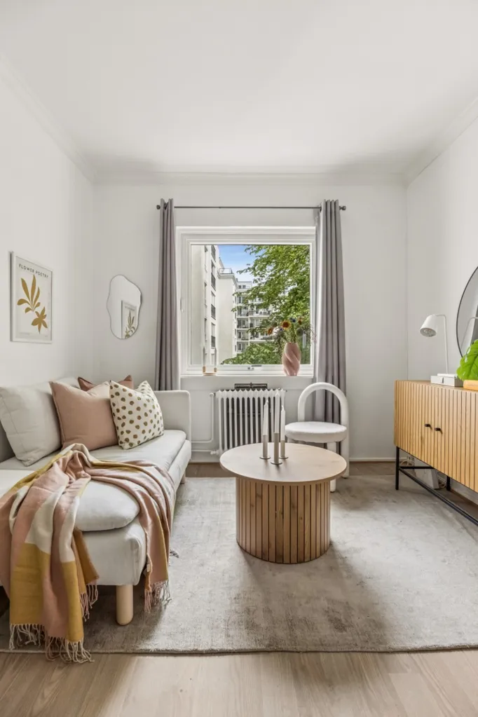 Séjour - Apartment with Garden View in Oslo