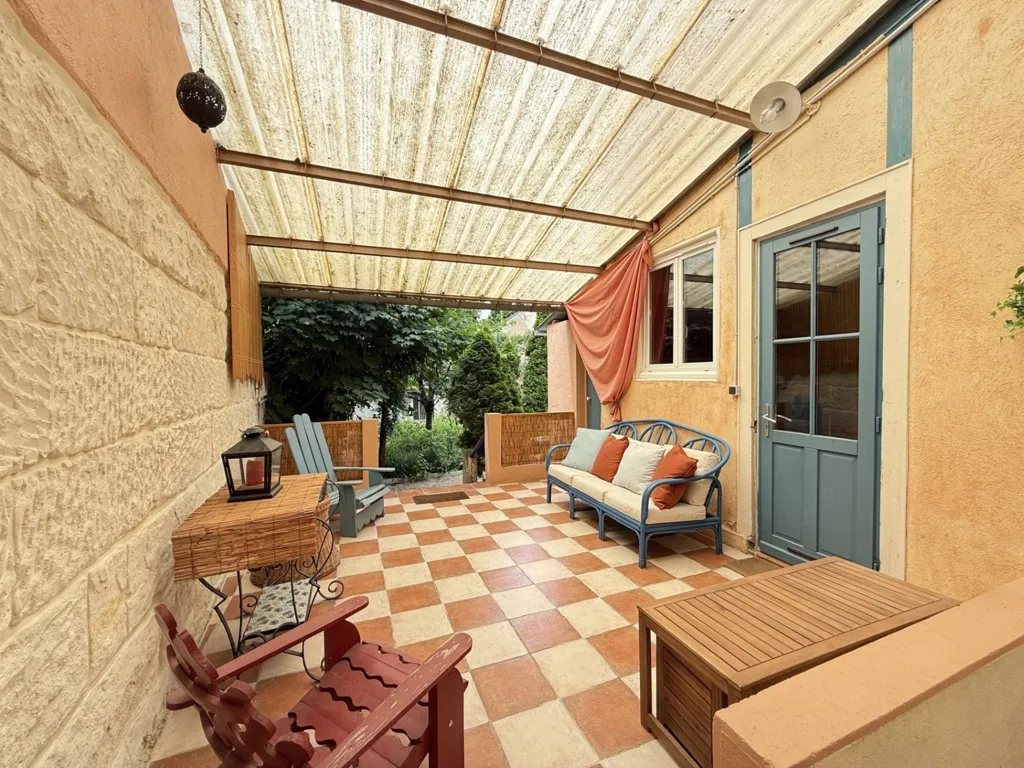 Terrass - Character Town House with Garden in Châtellerault Centre