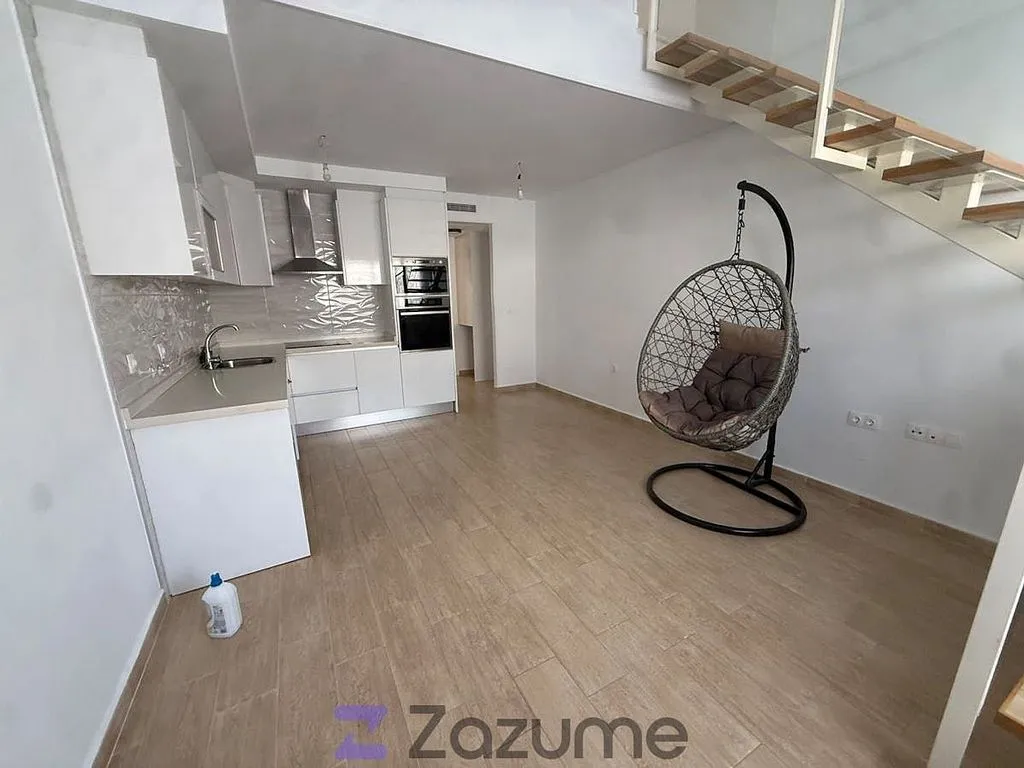 Köök - 3-Bedroom House with Pool in Gran Alacant