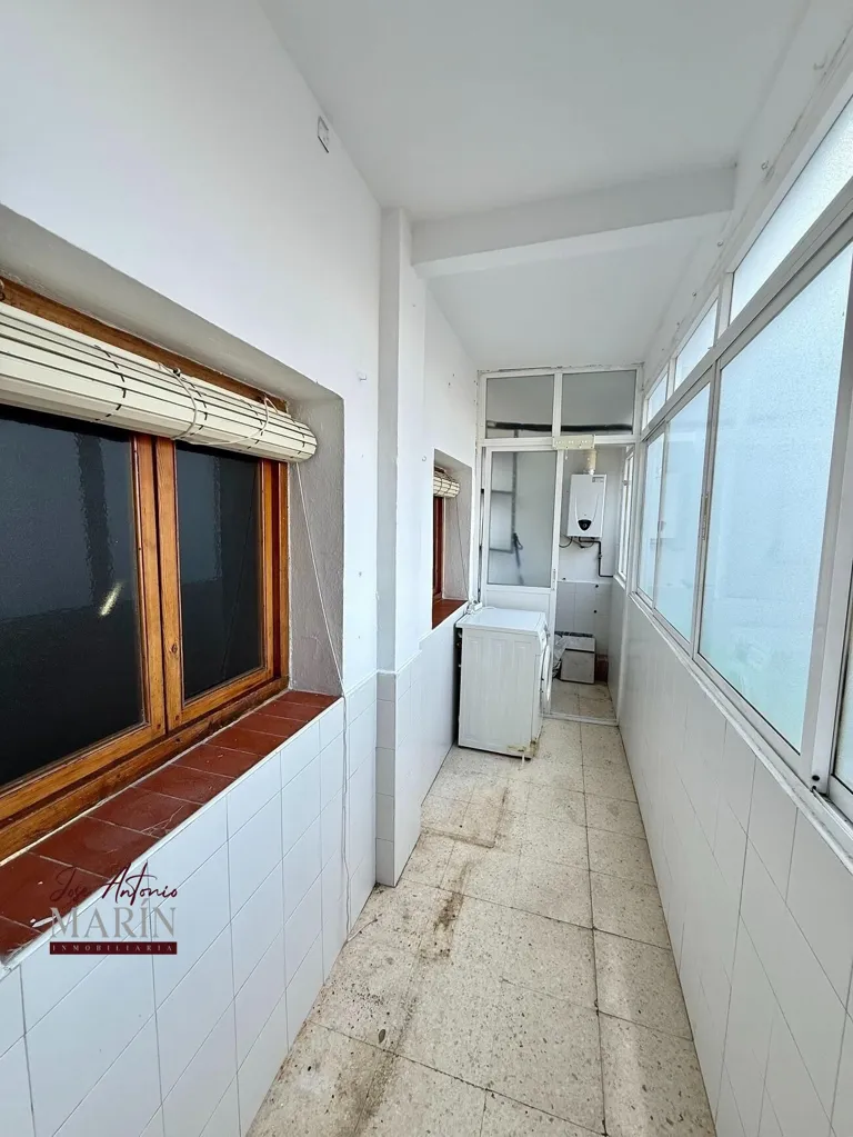Pesuköök - Apartment with Terraced Balcony in Badajoz