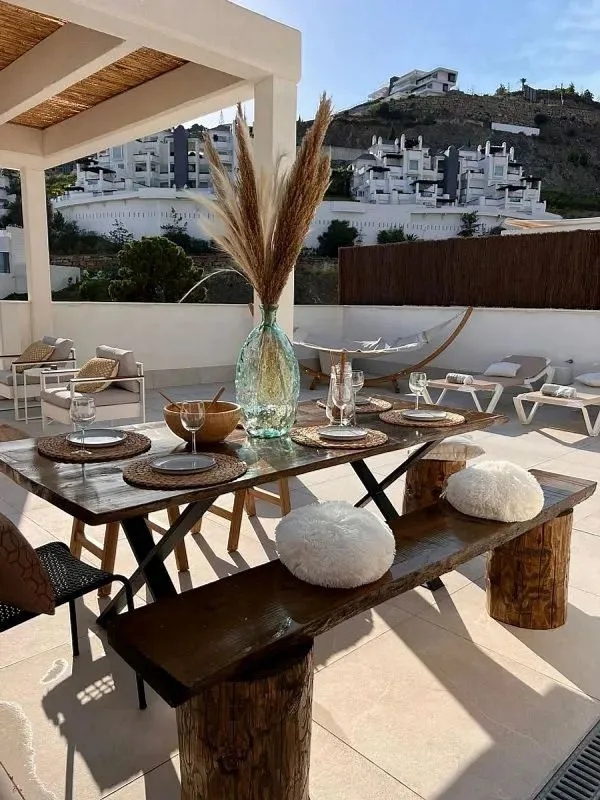 Terrasse - Penthouse with Pool in Benahavís