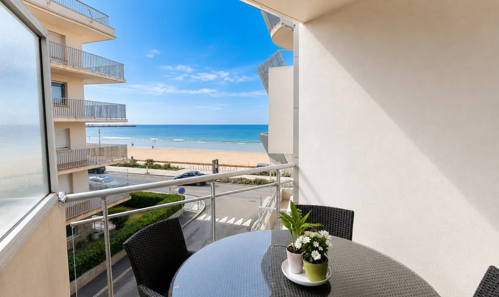 Balcon - Appartement avec Vue Mer à Pornichet