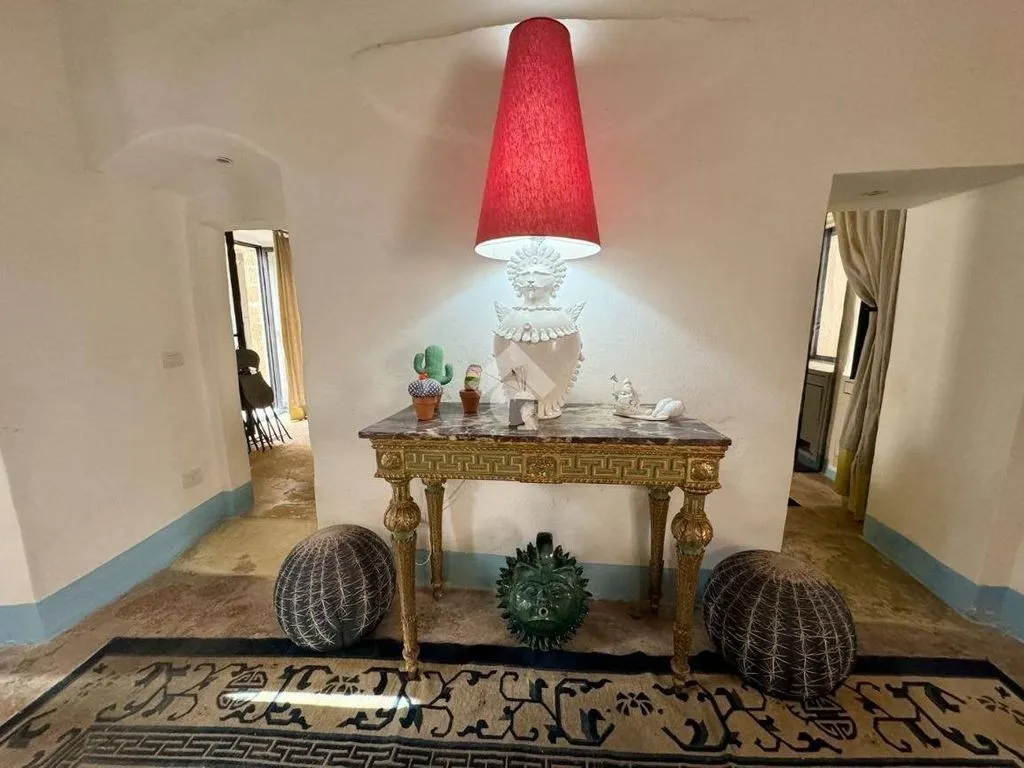 Living Room - Luxury House with Panoramic Terrace in Gallipoli