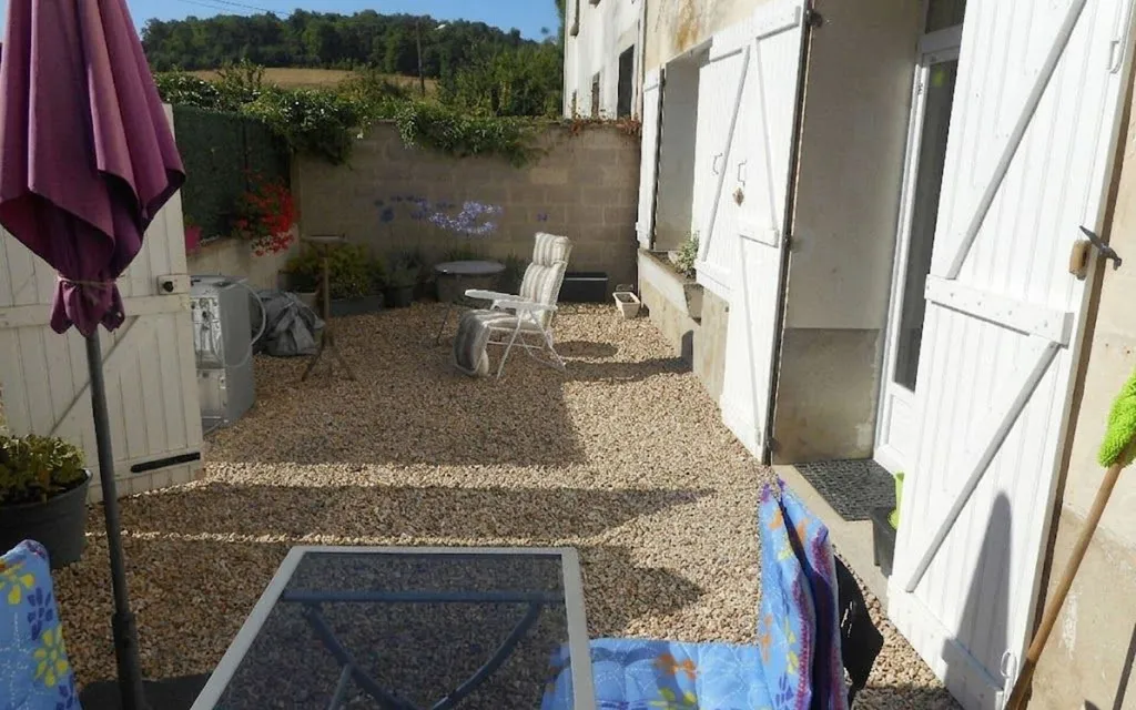 Jardin - Appartement T3 avec Cour à Ocquerre