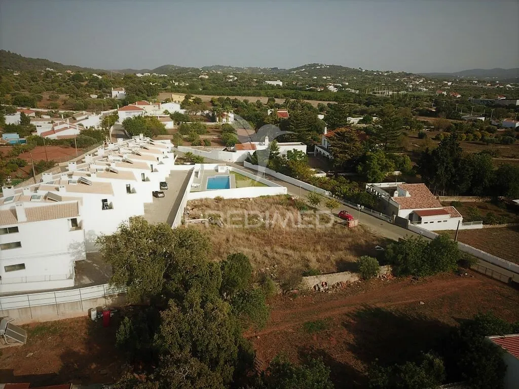 Vue aérienne - Plot for Bungalow in São Brás de Alportel