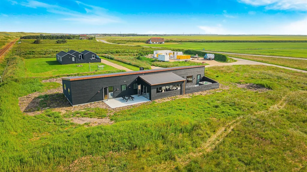 Vue aérienne - Maison 8 pièces à Harboøre
