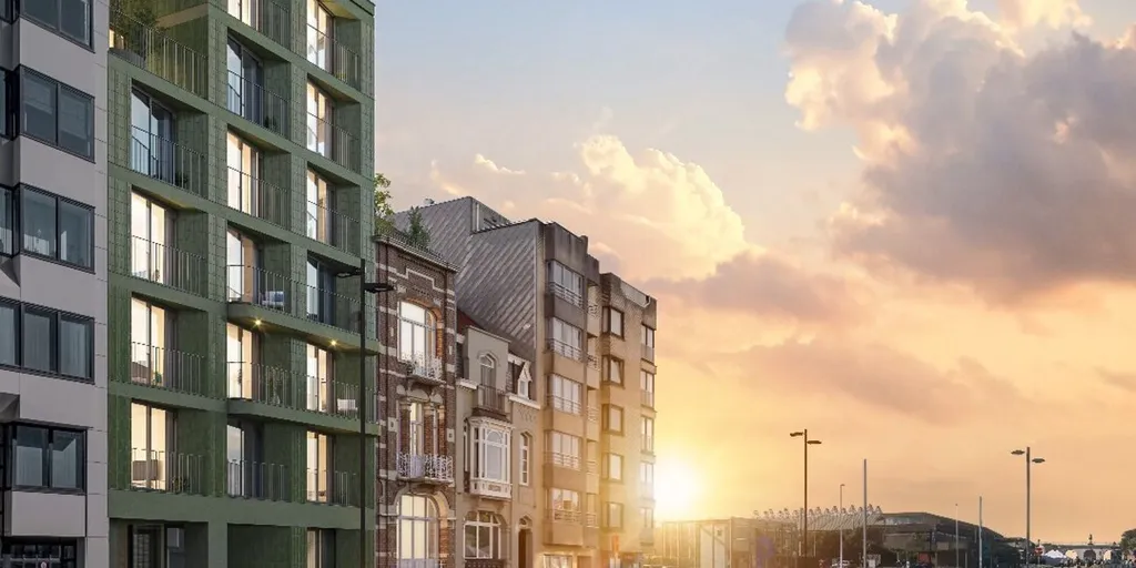 Extérieur - Appartement avec Terrasse à Oostende