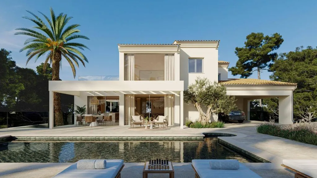 Piscine - Luxury Villa with Designer Pool in Nova Santa Ponsa